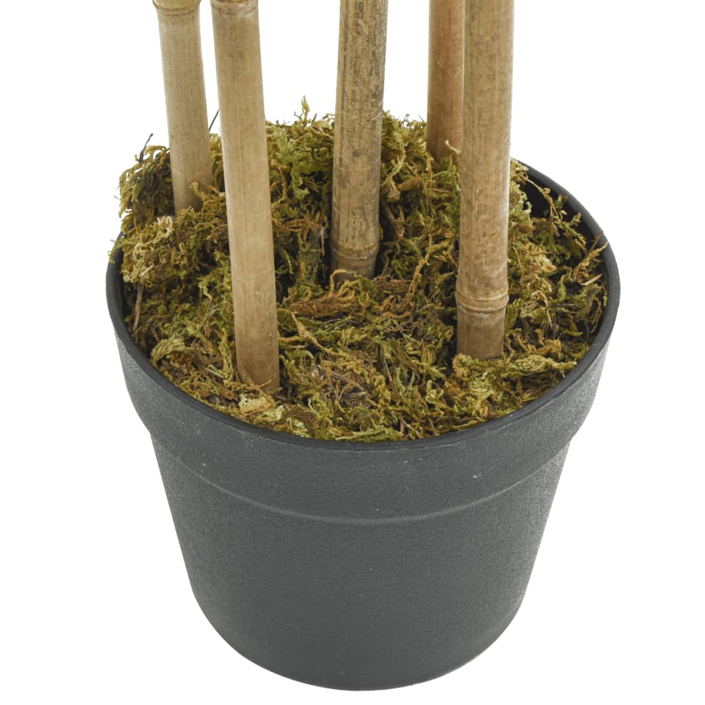 VidaXL plante artificielle bambou 730 feuilles 120 cm vert