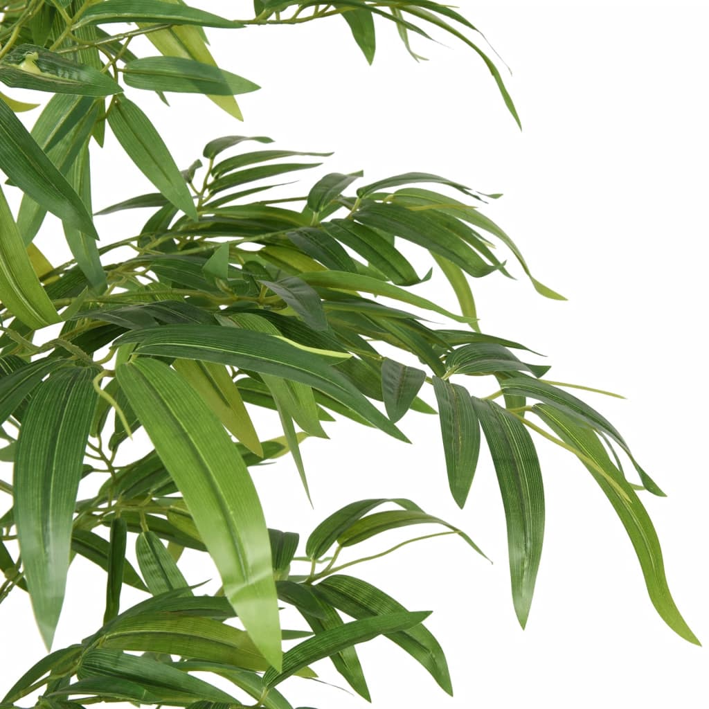 VidaXL Plante artificielle bambou 384 feuilles 120 cm vert