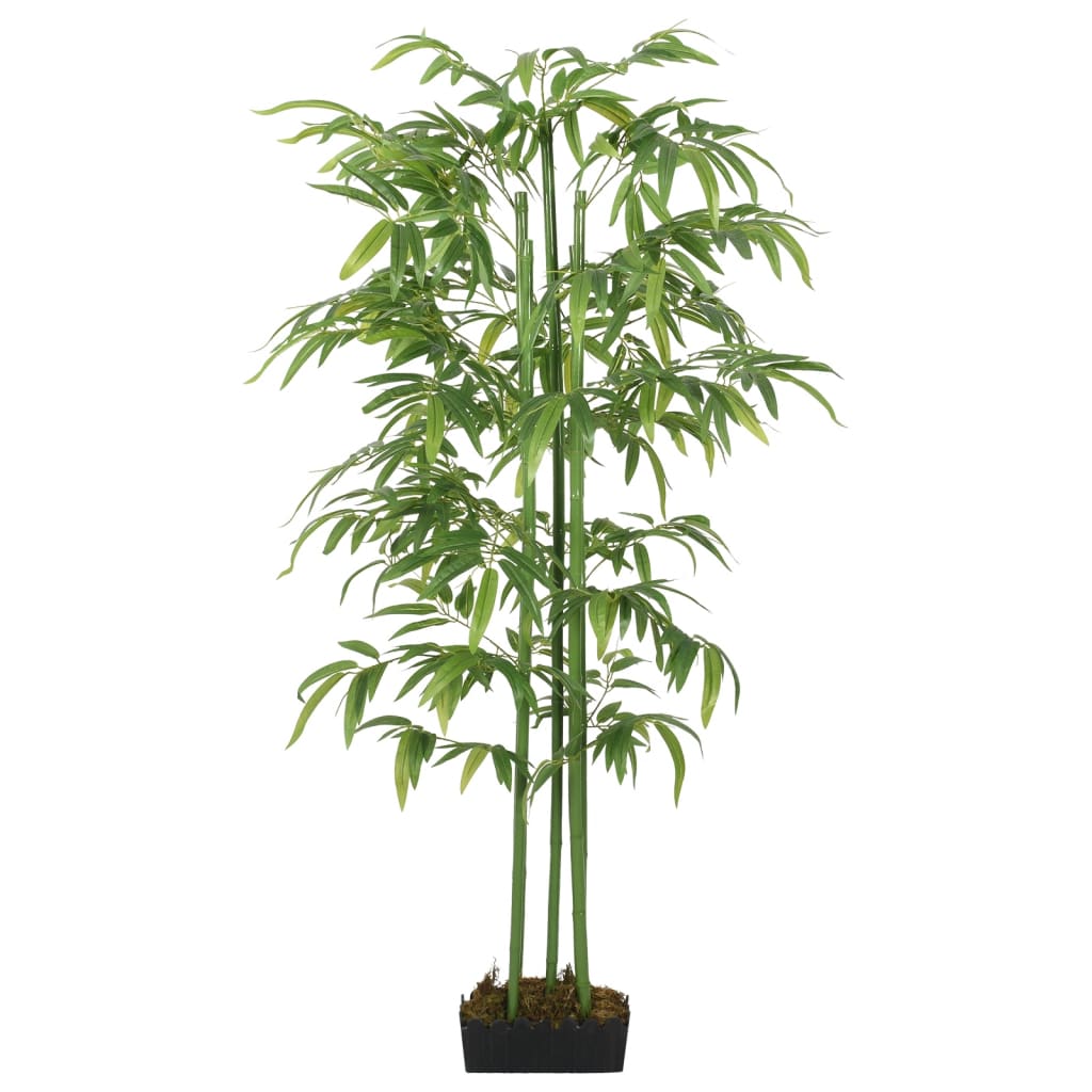VidaXL Plante artificielle bambou 864 feuilles 180 cm vert