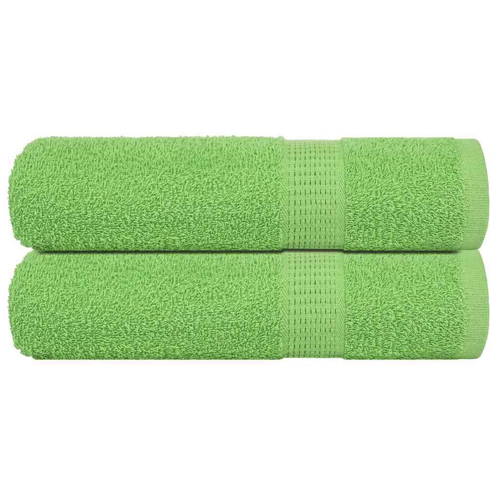 Vidaxx serviettes de douche grenouille 2 pcs 70x140 cm 360 g m² vert pomme