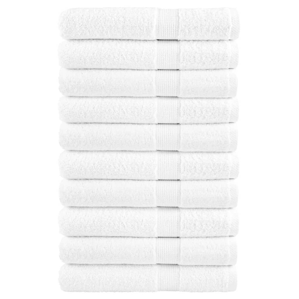 Vidaxx serviettes solund 10 pcs 600 g m² 100x200 cm blanc