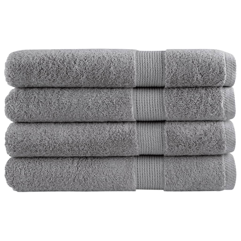 Vidaxx serviettes solund 4 pcs 600 g m² 100x200 cm gris