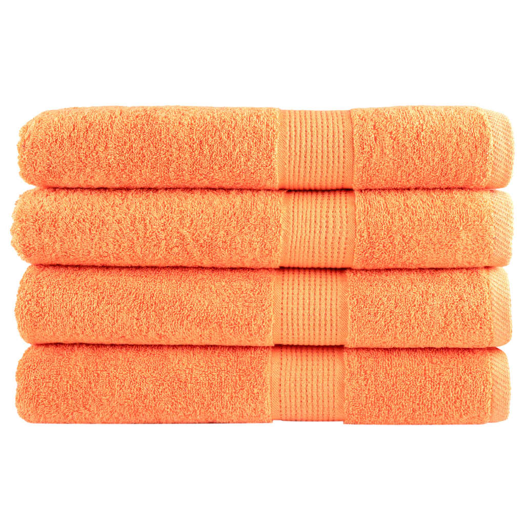 Vidaxx serviettes solund 4 pcs 600 g m² 100x200 cm orange