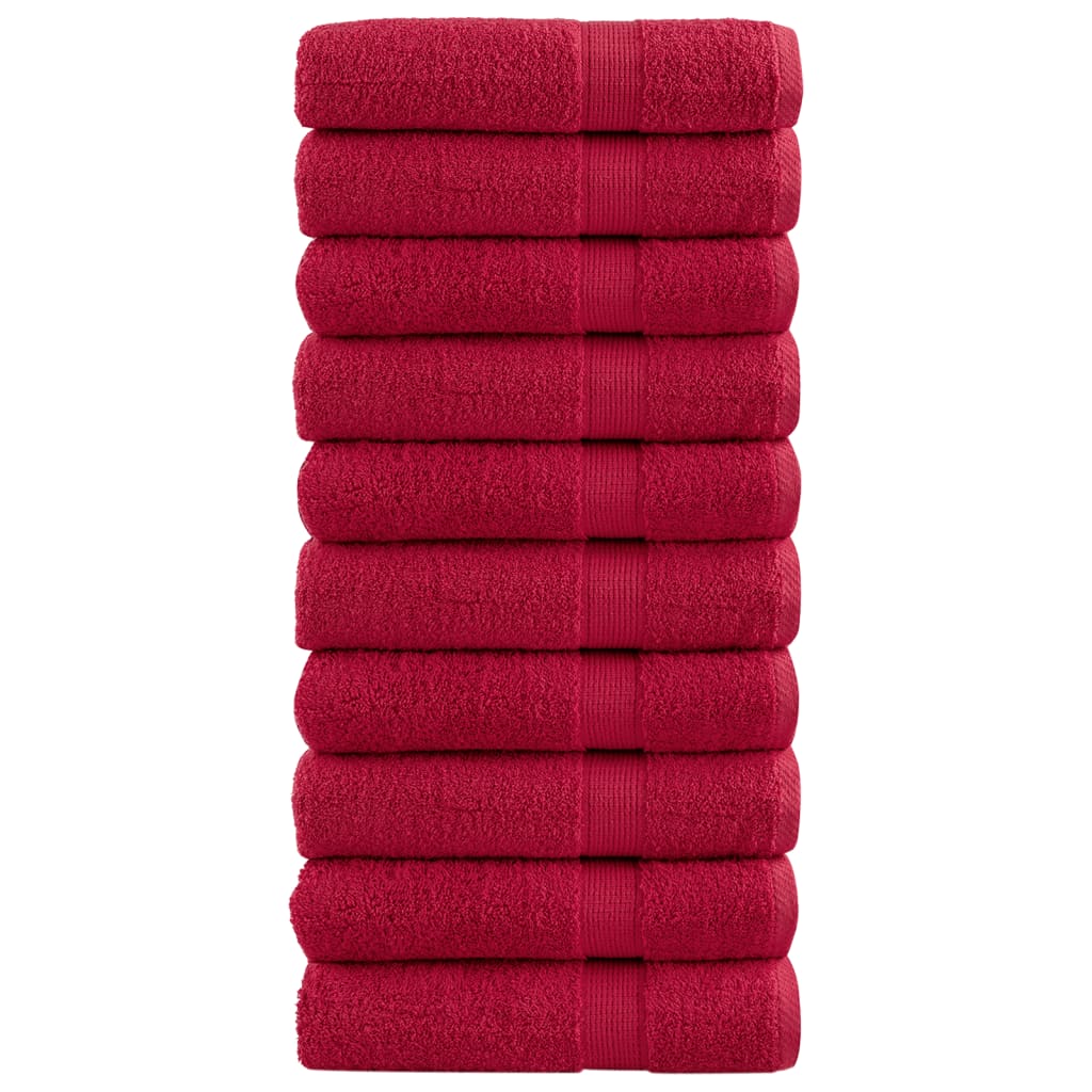 Vidaxx serviettes solund 10 pcs 600 g m² 50x100 cm rouge