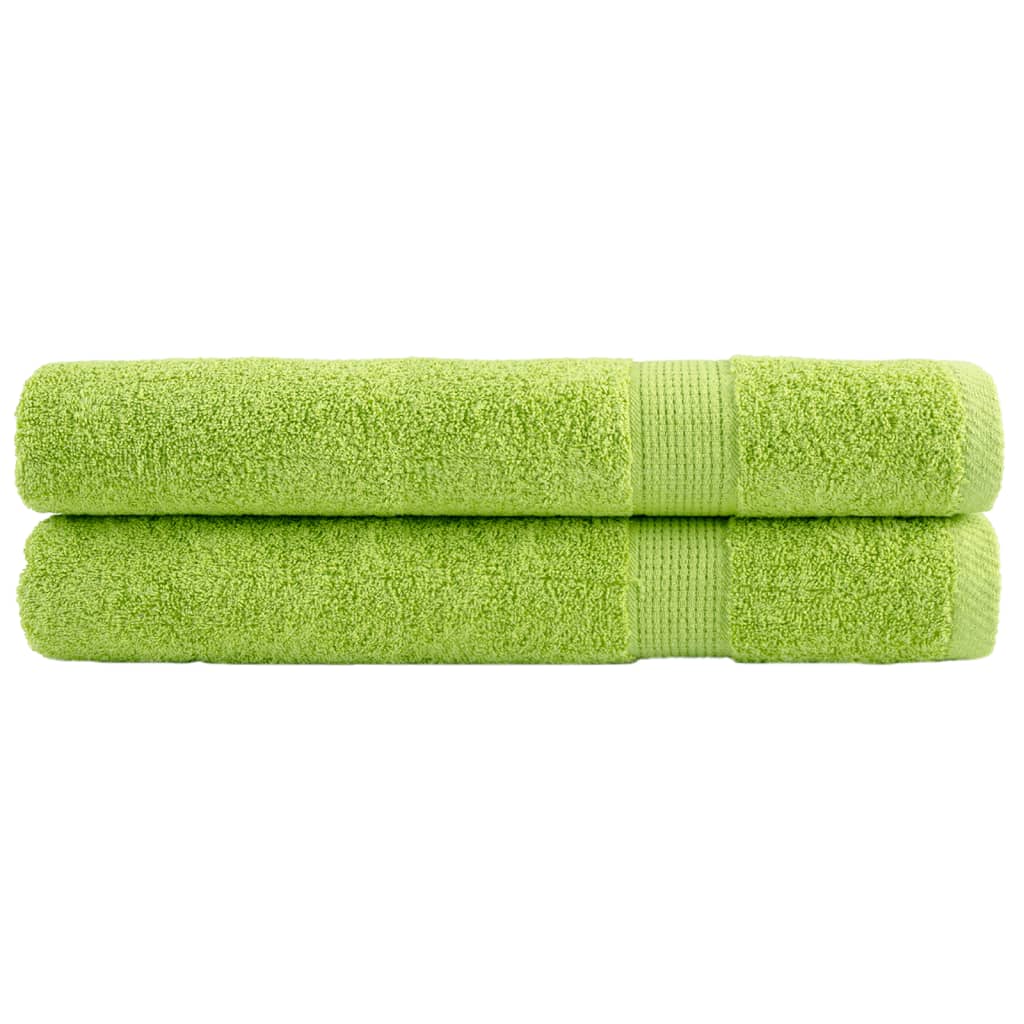 Vidaxx serviettes solund 2 pcs 600 g m² 100x200 cm vert pomme