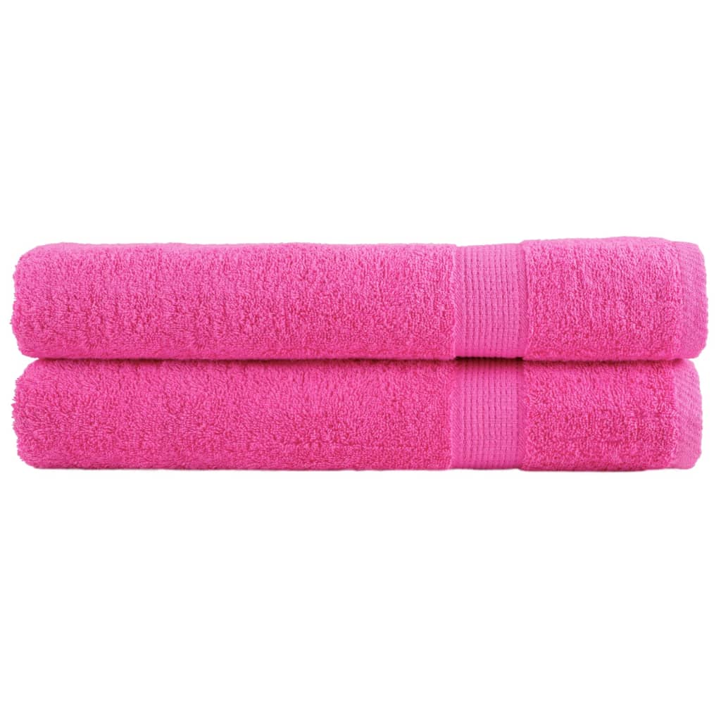 Vidaxx serviettes solund 2 pcs 600 g m² 100x200 cm rose