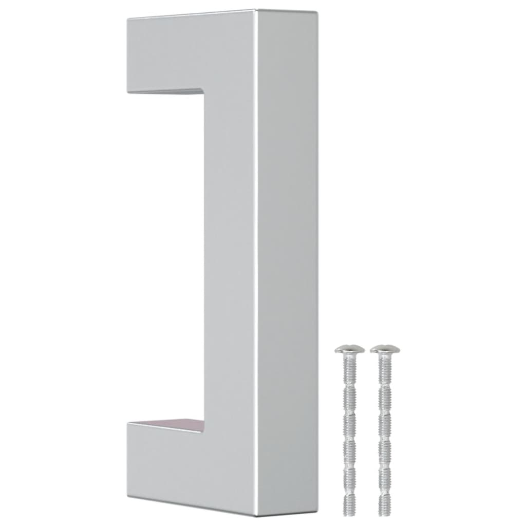 VidaXL Poignées 20 pcs 64 mm acier inoxydable couleur argent