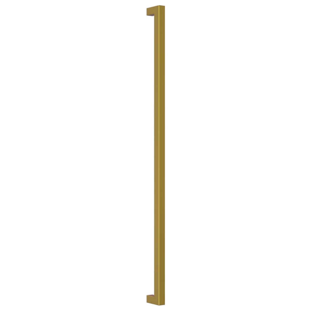 VidaXL Poignées 10 pcs 480 mm acier inoxydable doré