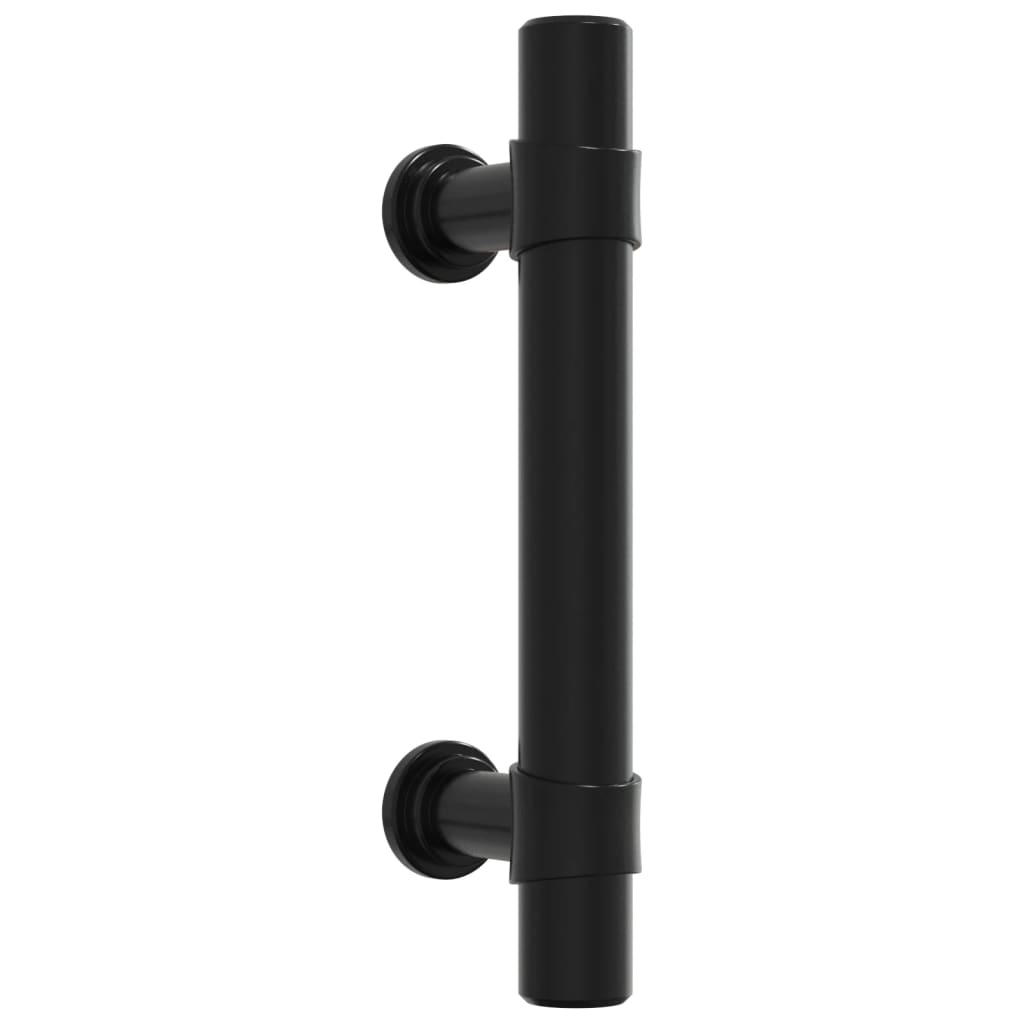VidaXL Poignées 20 pcs 64 mm acier inoxydable noir