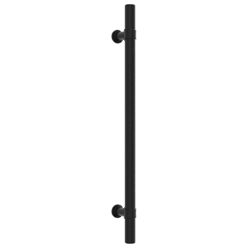 VidaXL Poignées 10 pcs 192 mm acier inoxydable noir