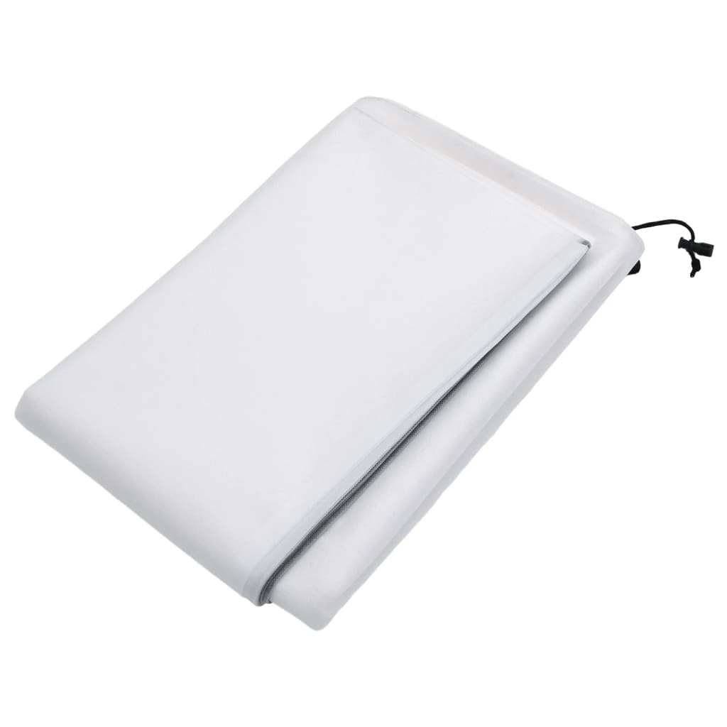 VidaXL Couverture végétale avec fermeture éclair 70 g m² 3,93x3,5 m