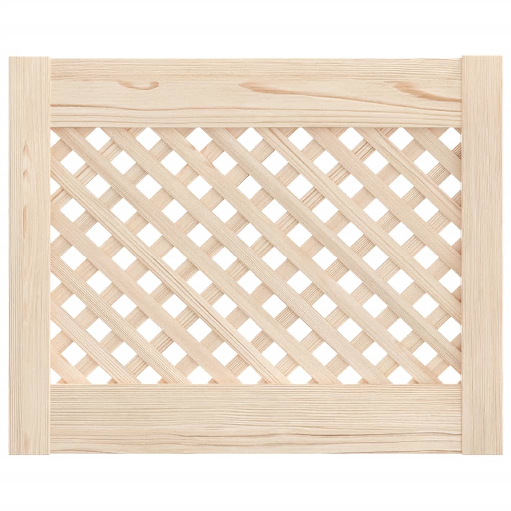 Vidaxx portes de placard à lattes 2 pcs 49,5x39,5 cm bois de pin massif