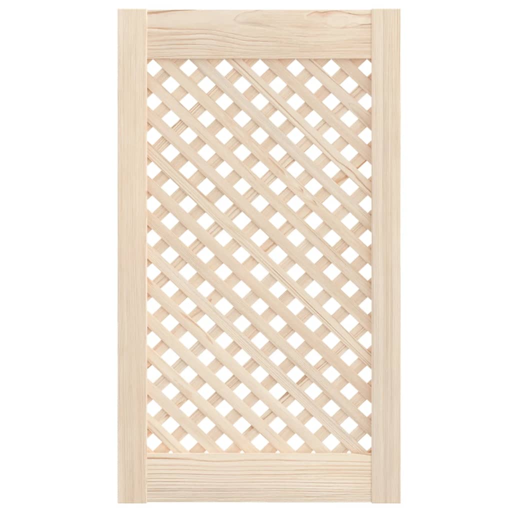 VidaXL Portes d'armoire à lattes 2 pcs 39,5x69 cm Bois de pin massif
