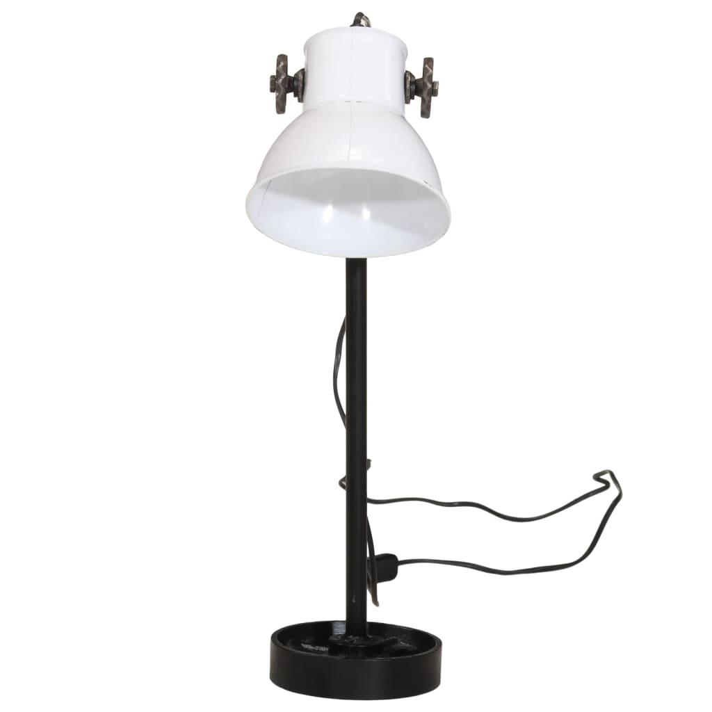 Vidaxx lampe de bureau 25 w e27 15x15x55 cm blanc