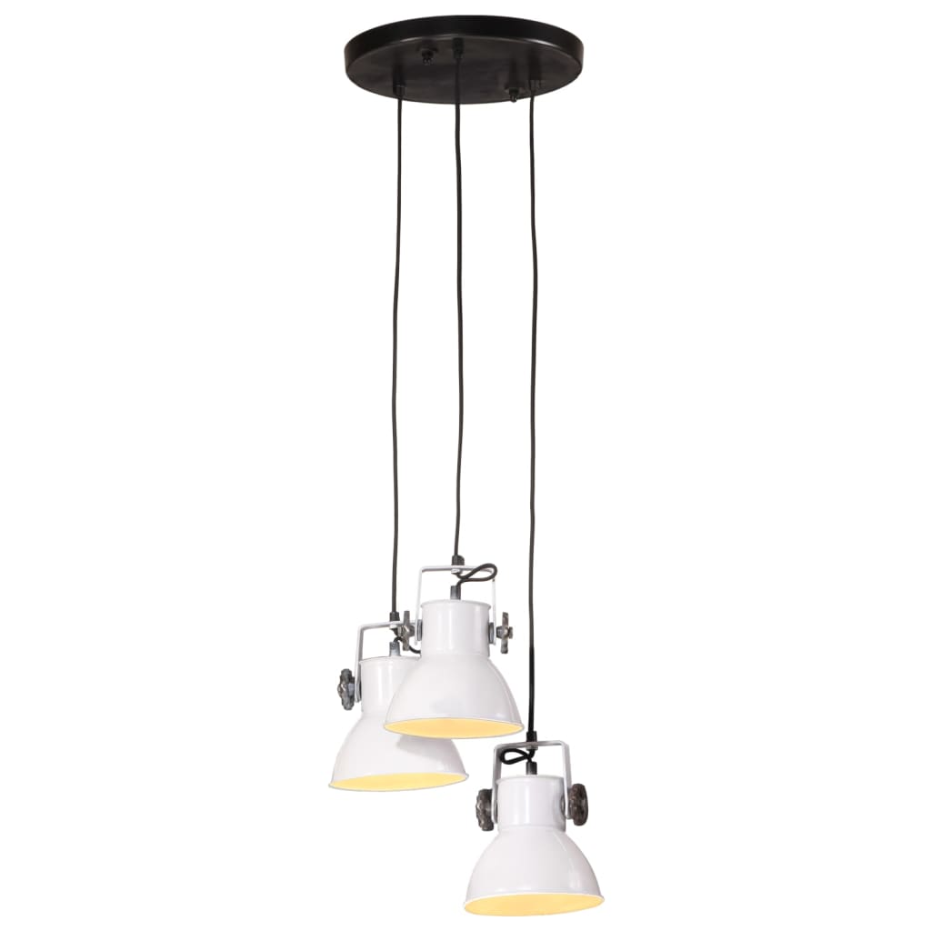 Vidaxx lampe suspendue 25 w e27 30x30x100 blanc