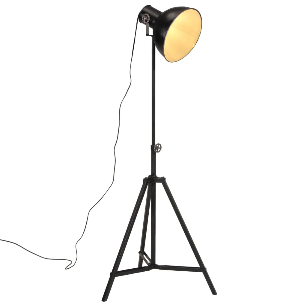 VidaXL lampadaire 25 w e27 61x61x90 150 cm noir