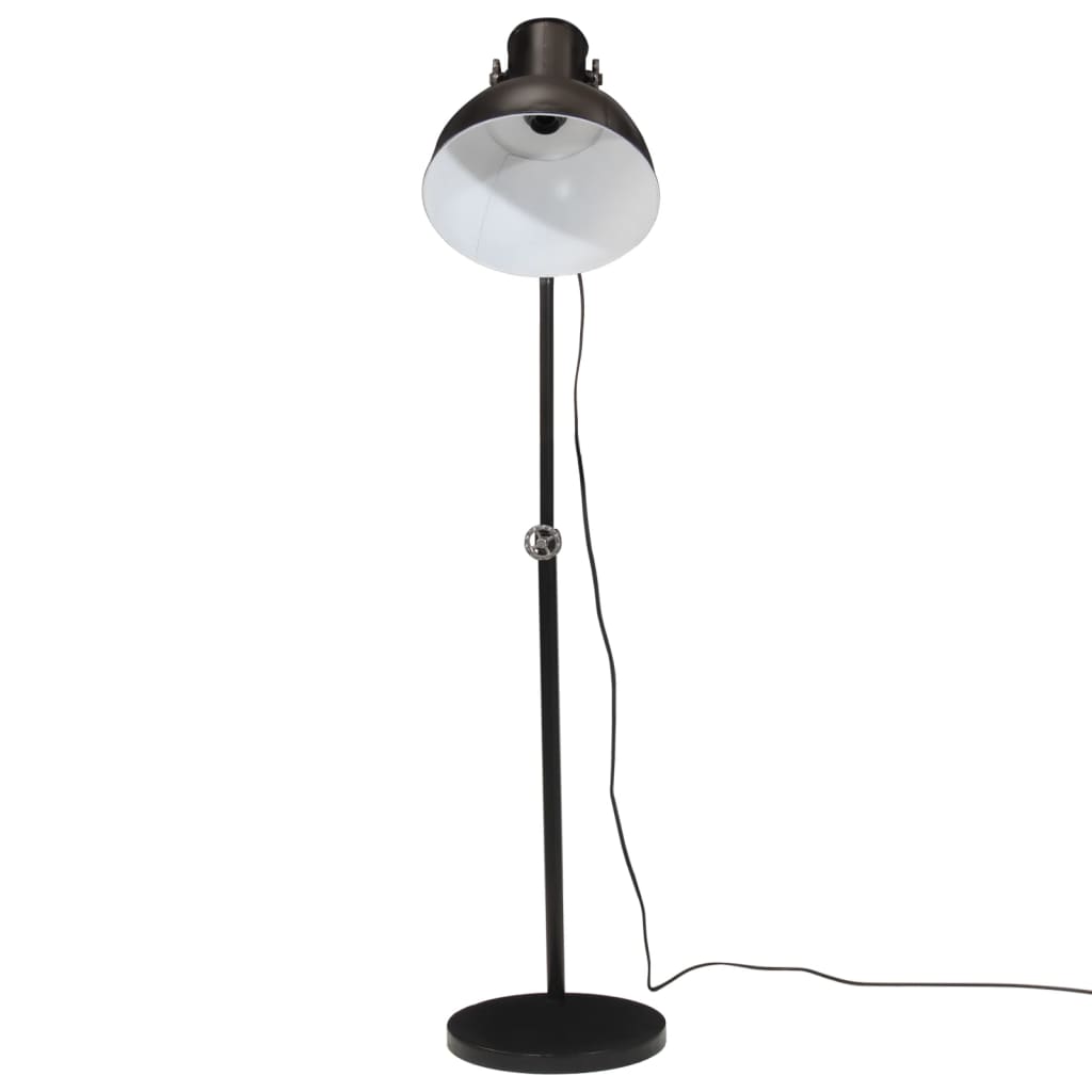 Vidaxxl lampadaire 25 w e27 30x30x90-150 cm noir