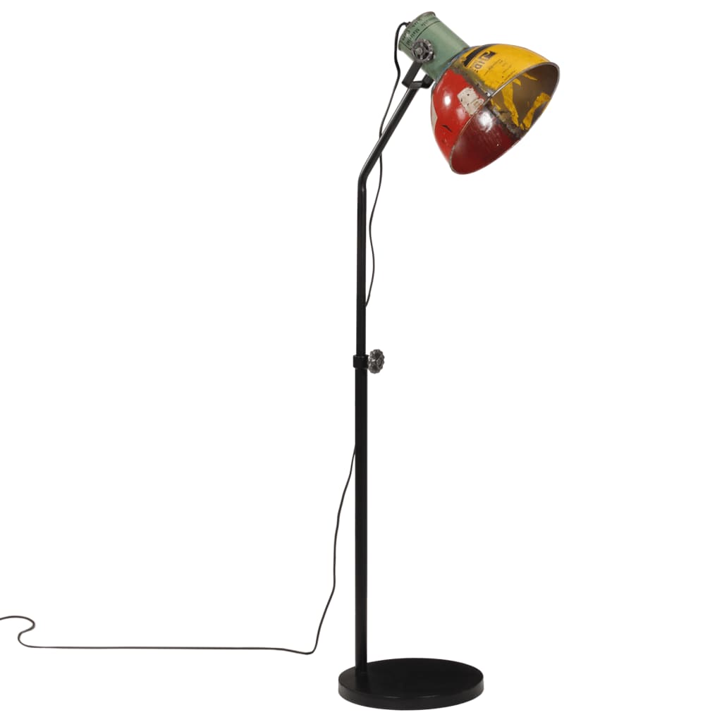 VidaXL lampadaire 25 w e27 30x30x90-150 cm multicolore