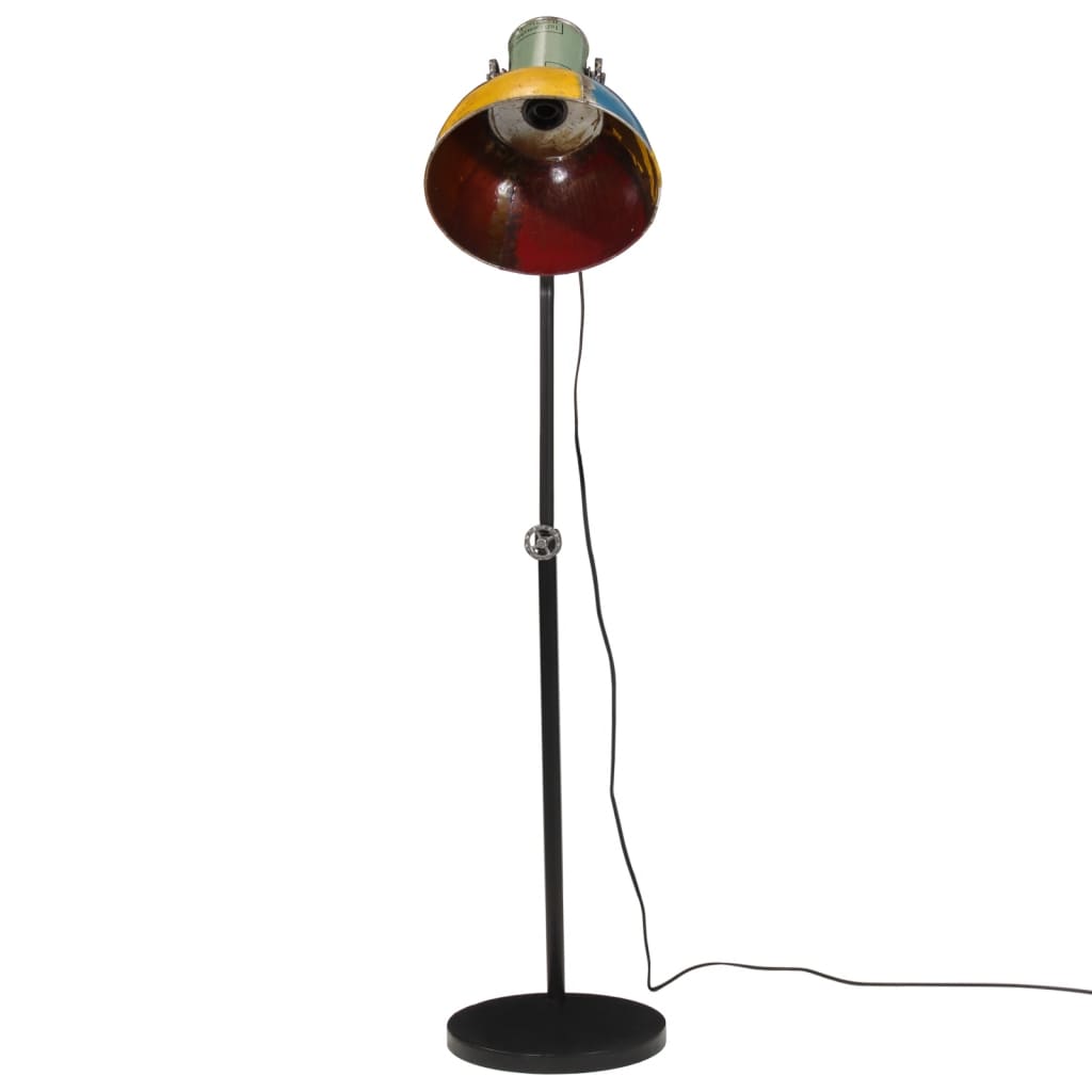 VidaXL lampadaire 25 w e27 30x30x90-150 cm multicolore