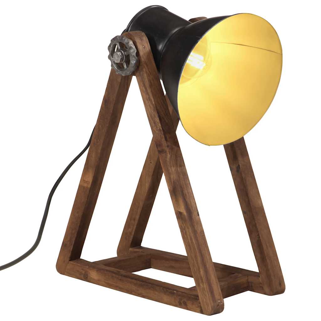 VidaXL Lampe de bureau 25 W E27 30x17x40 cm noir