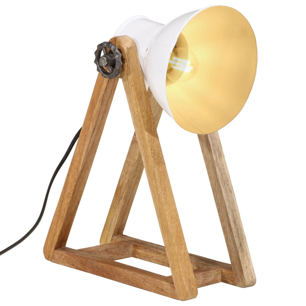 Vidaxx lampe de bureau 25 w e27 30x17x40 cm blanc
