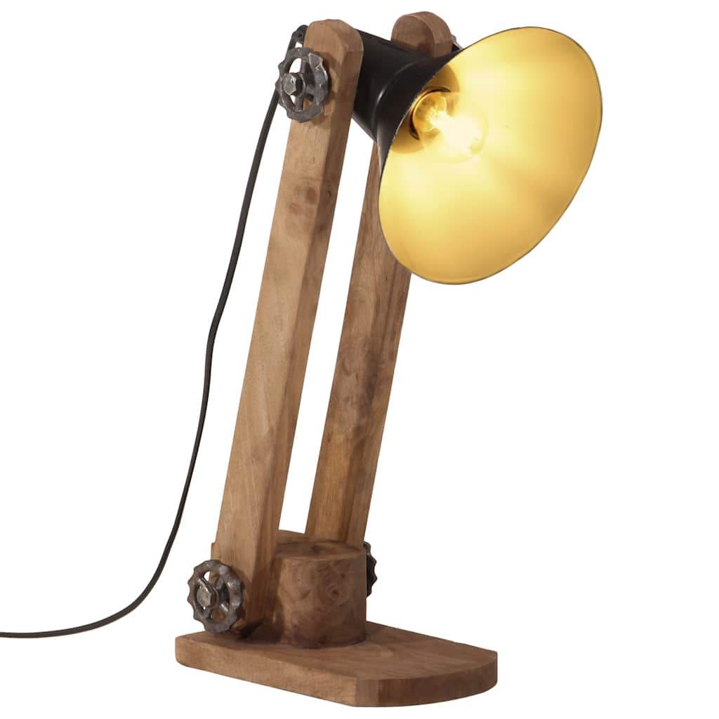 VidaXL lampe de bureau 25 w e27 23x13x52 cm noir