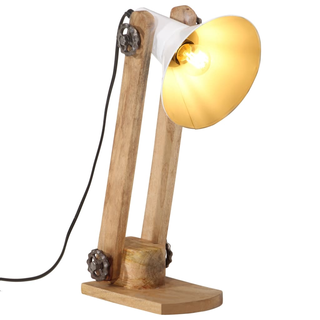 Vidaxx lampe de bureau 25 w e27 23x13x52 cm blanc
