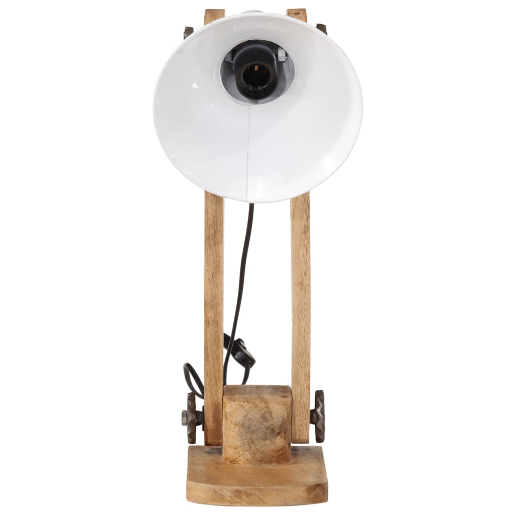 Vidaxx lampe de bureau 25 w e27 23x13x52 cm blanc