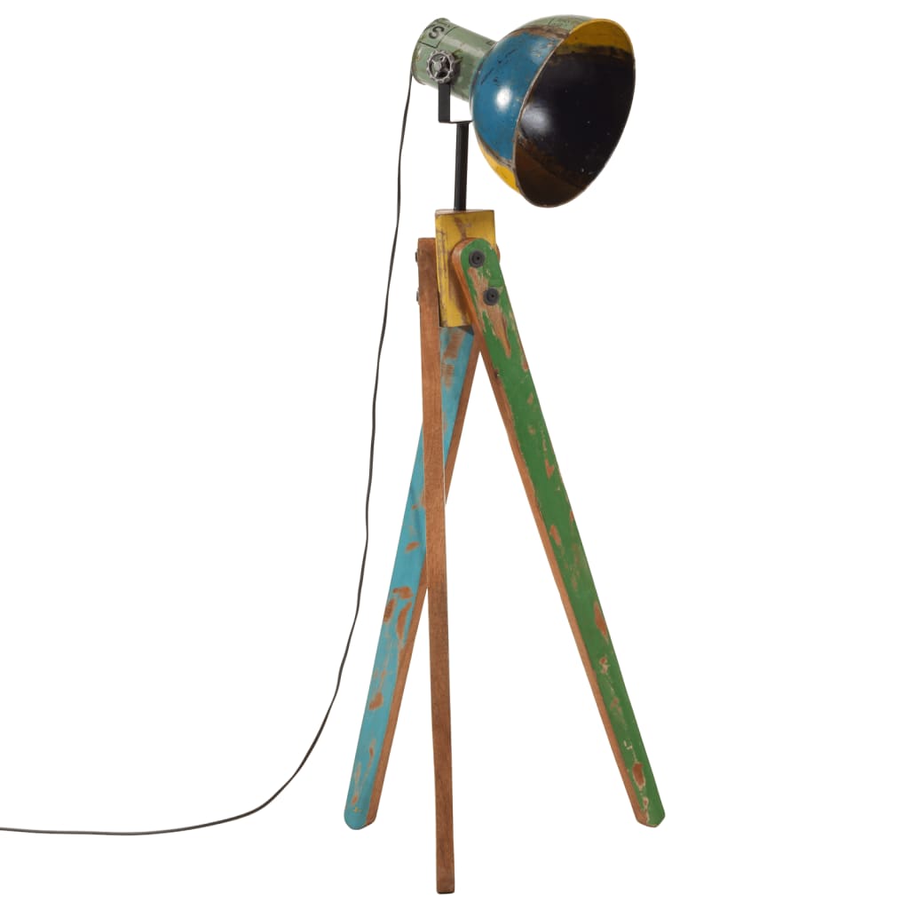 Vidaxxl lampadaire 25 w e27 45x45x120 cm multicolore