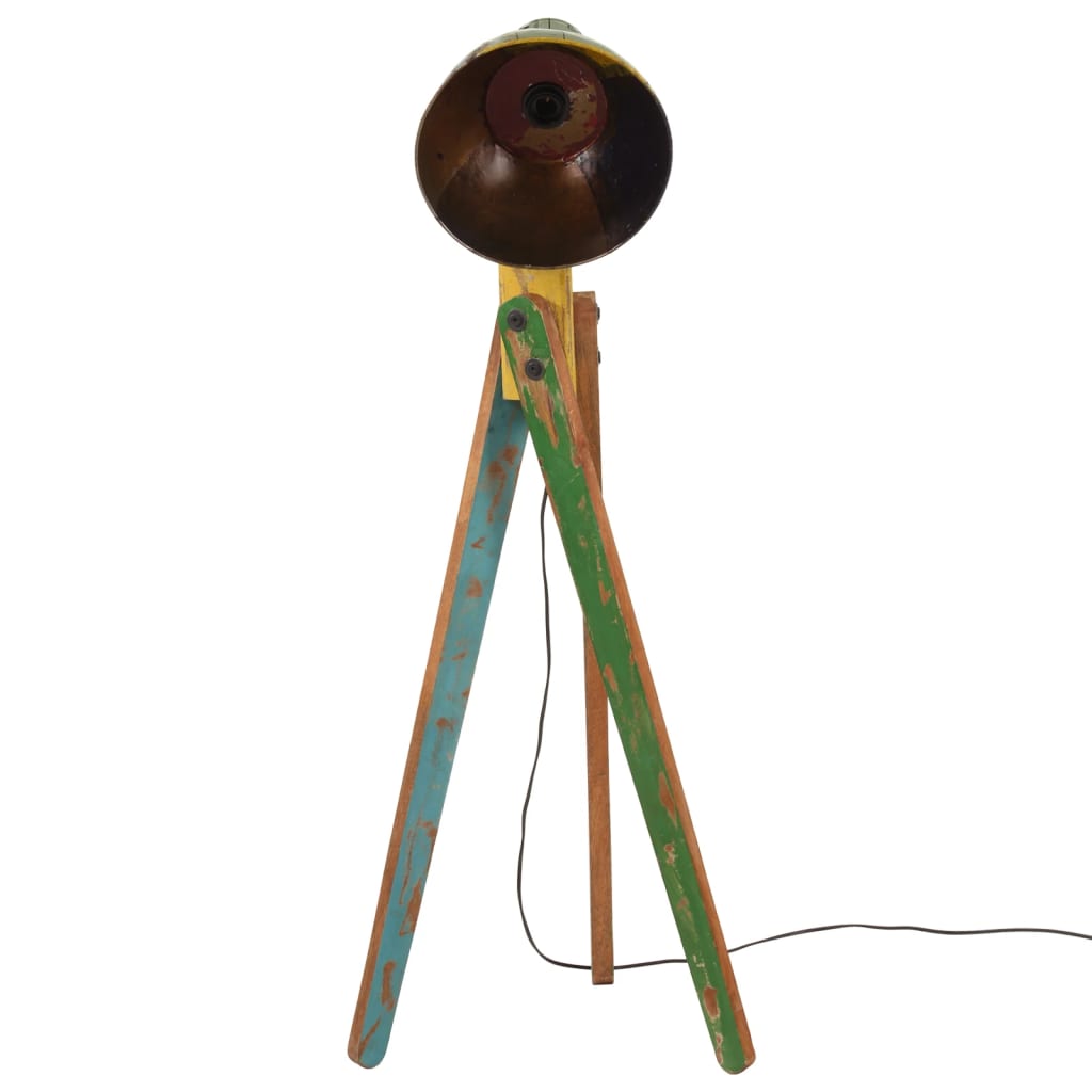Vidaxxl lampadaire 25 w e27 45x45x120 cm multicolore