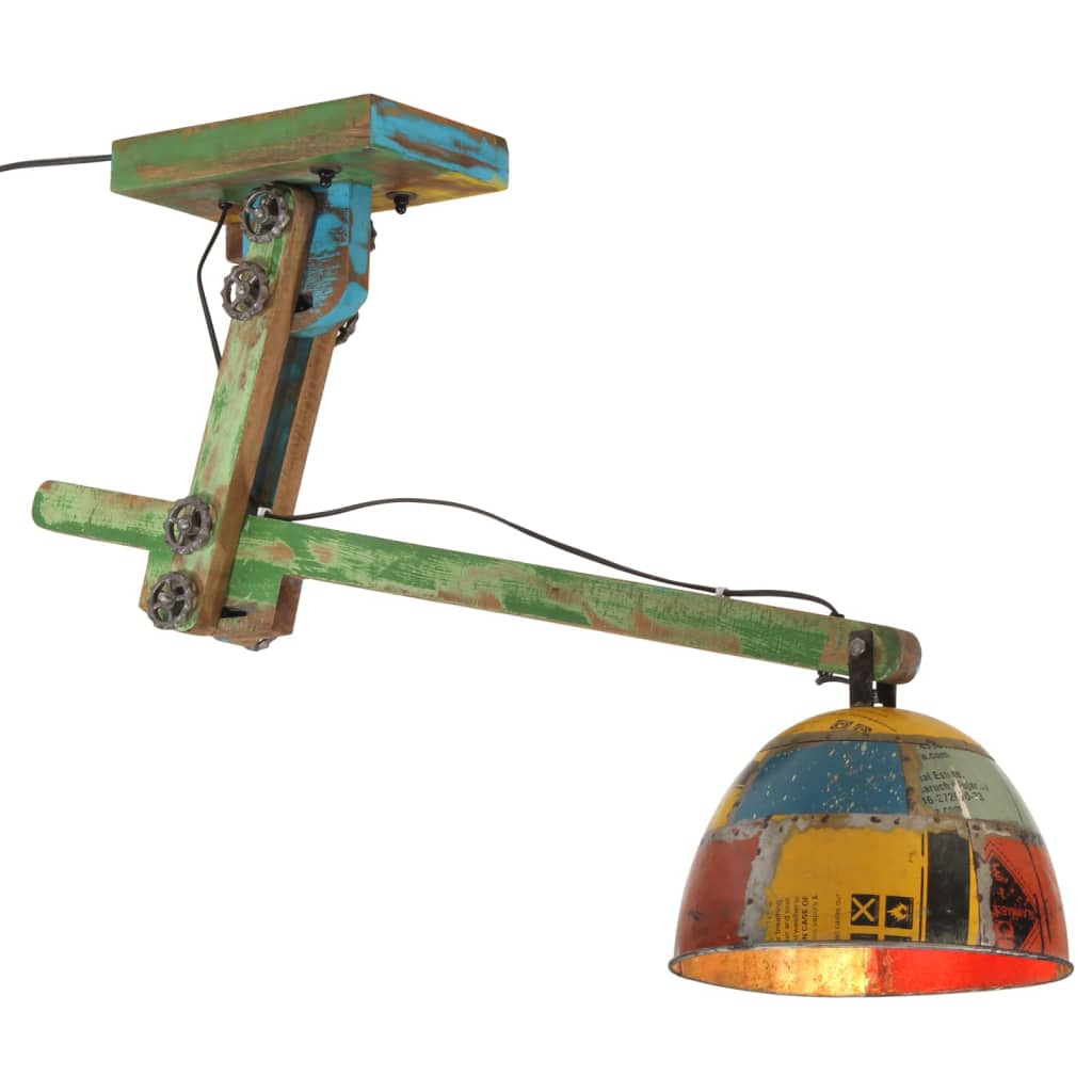 Vidaxx plafonnier 25 w e27 105x30x65-108 cm multicolore