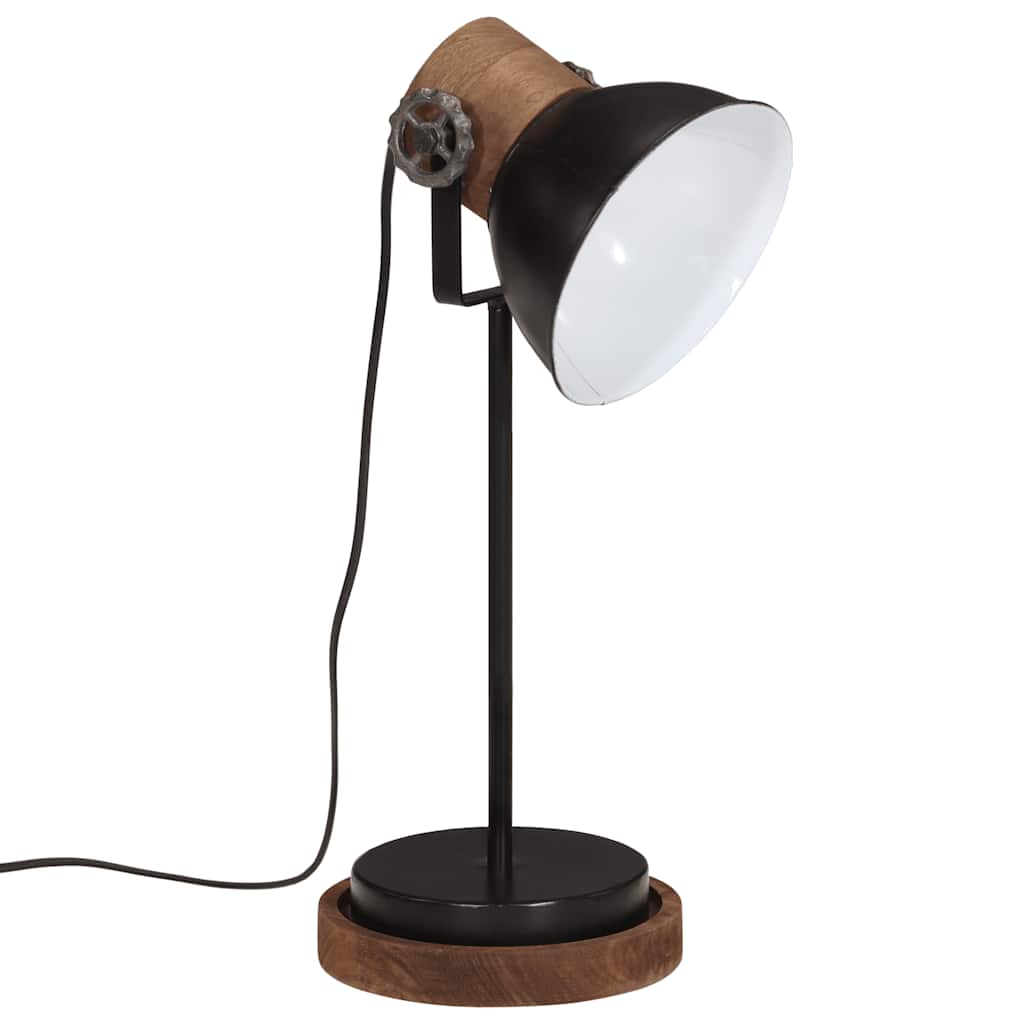 Vidaxx lampe de bureau 25 w e27 17x17x50 cm noir