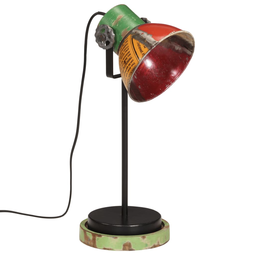 VidaXL Lampe de bureau 25 W E27 17x17x50 cm multicolore