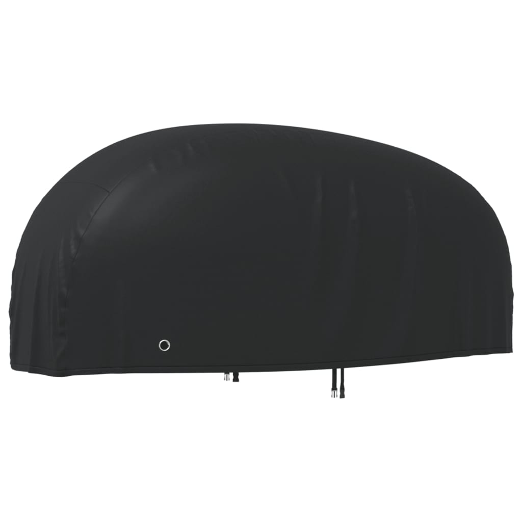 Vidaxxl housse de moto 245x105x125 cm 210d oxford noir
