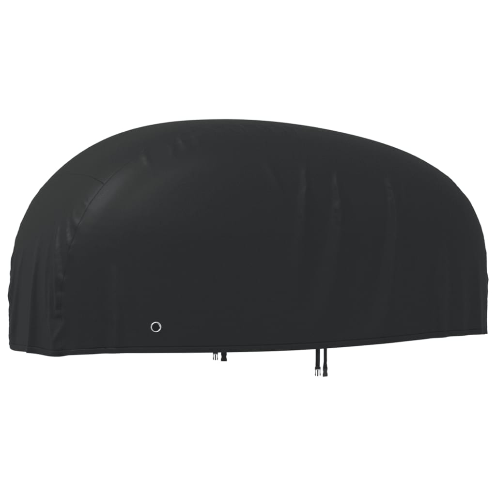 Vidaxxl housse de moto 265x105x125 cm 210d oxford noir