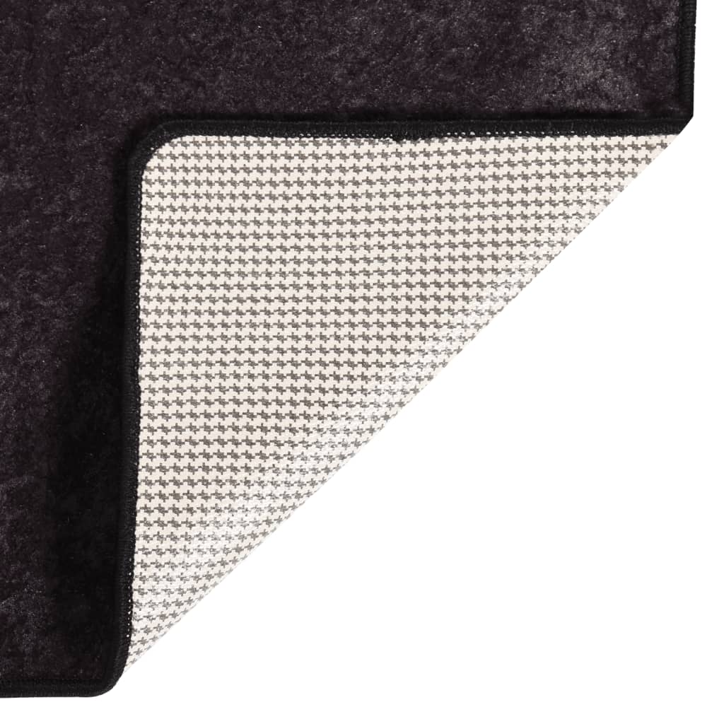 Vidaxx tapis lavable antidérapant 150x230 cm anthracite