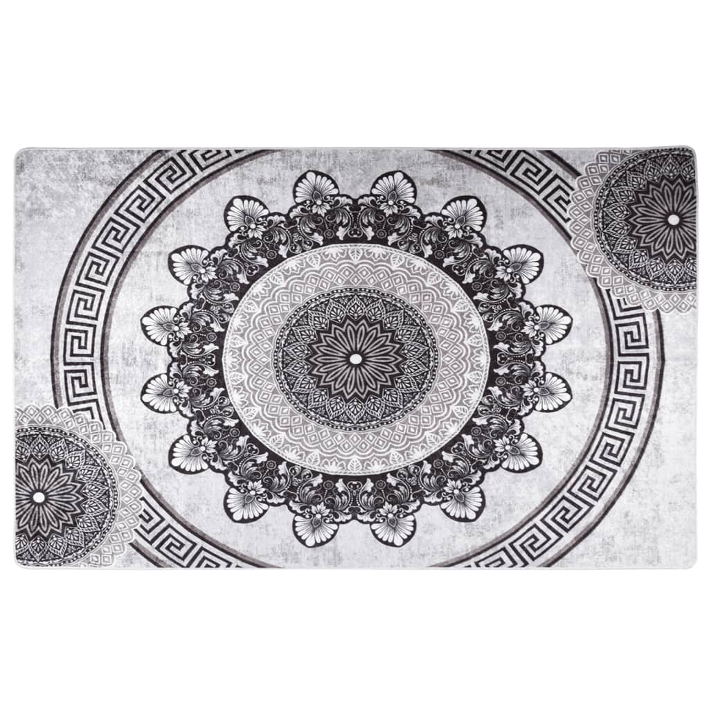 VidaXL Tapis antidérapant lavable 120x170 cm multicolore