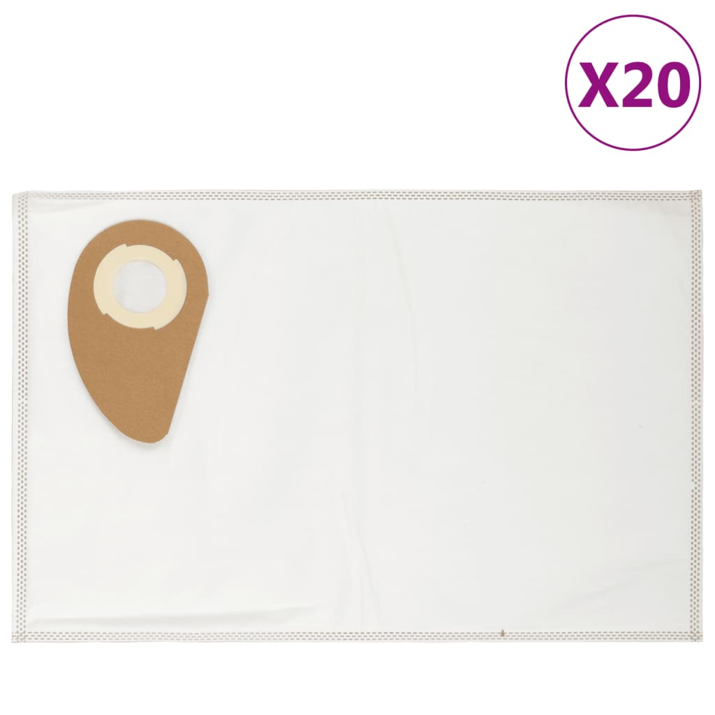 Sacs d'aspirateur VidaXL pour Nilfisk Buddy II 20 pièces