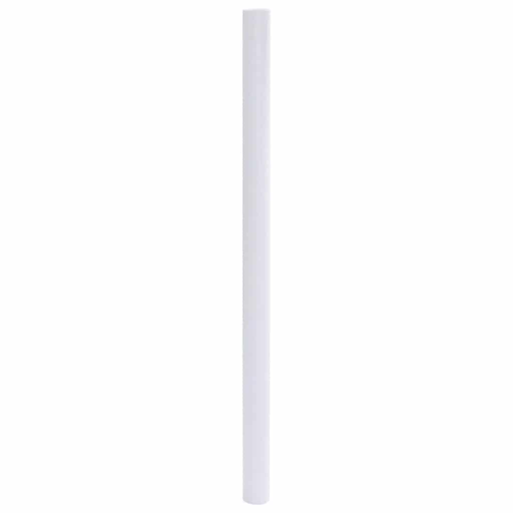 VidaXL Films pour fenêtres PVC mat blanc