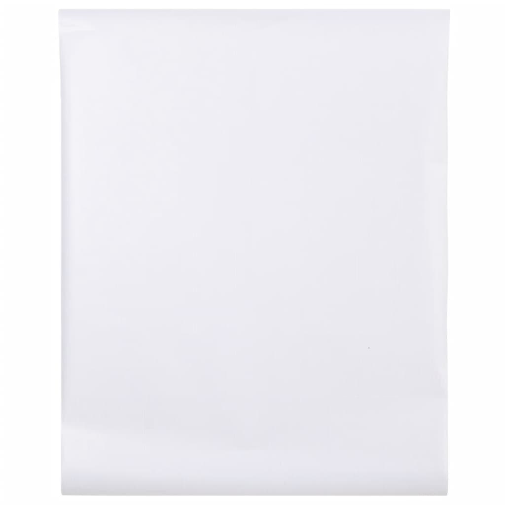 VidaXL Films pour fenêtres PVC mat blanc