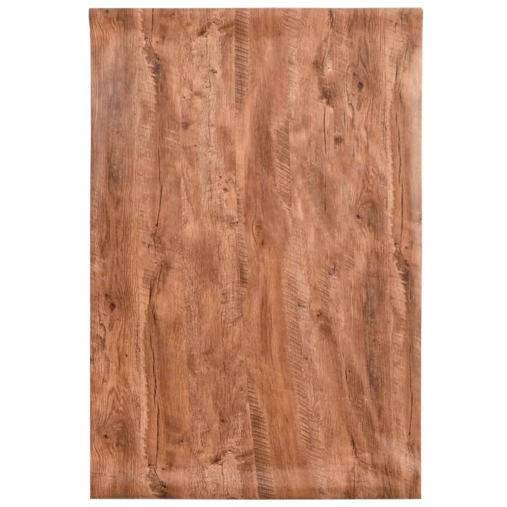 VidaXL Film pour meubles autocollant aspect bois 90x500 cm PVC