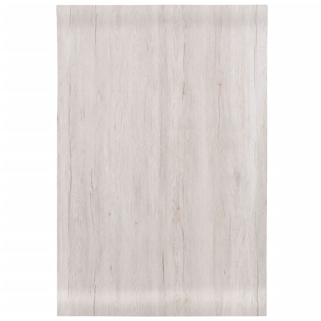 VidaXL Film pour meubles autocollant aspect bois 90x500 cm PVC