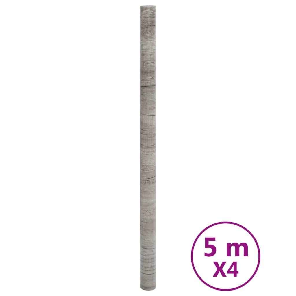 VidaXL Film pour meubles autocollant aspect bois 90x500 cm PVC
