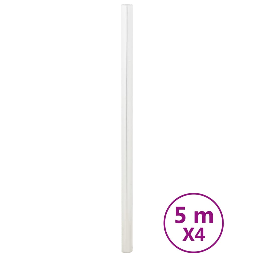 VidaXL Film pour meubles autocollant 90x500 cm PET transparent