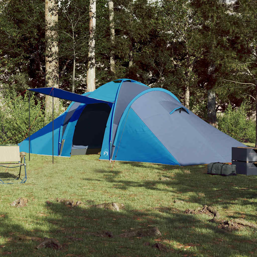 Tente dôme Vidaxx 6 places imperméable bleue