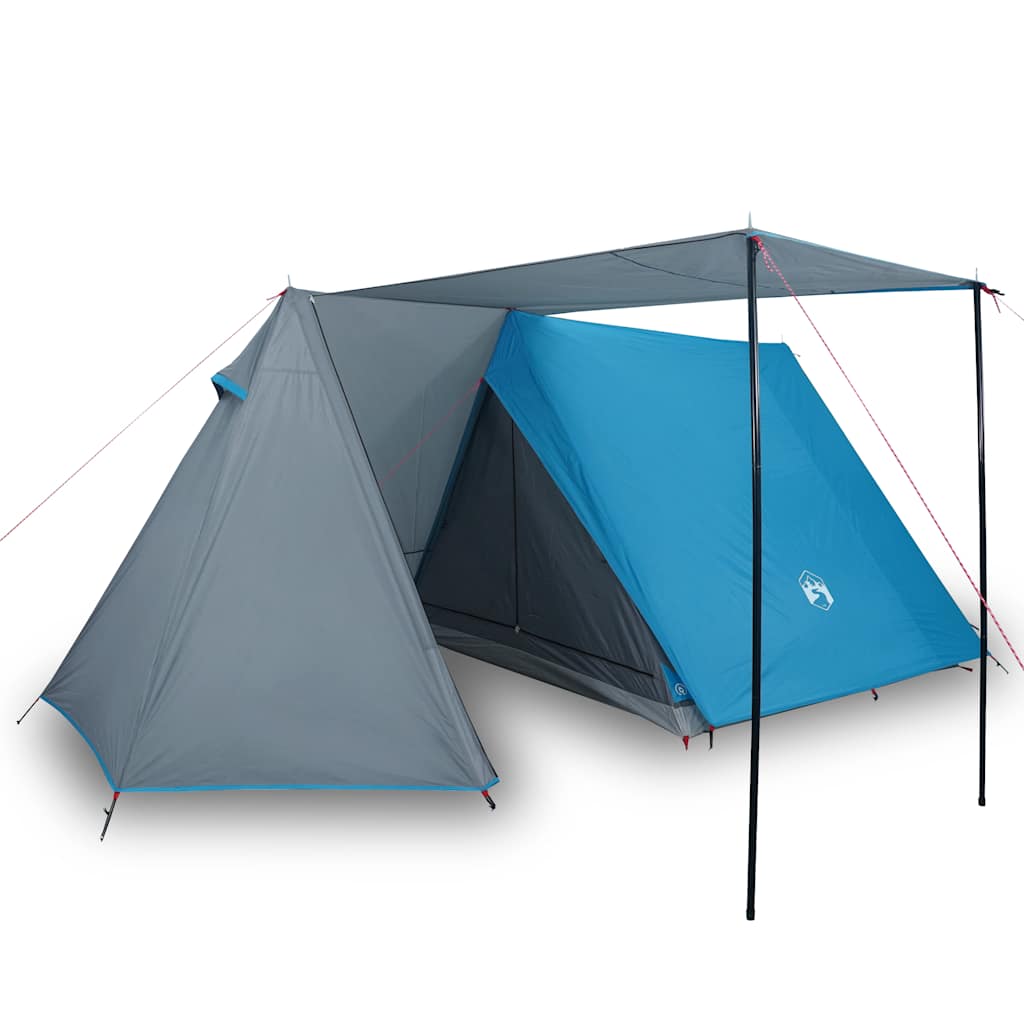 Tente VidaXL 3 personnes imperméable bleue