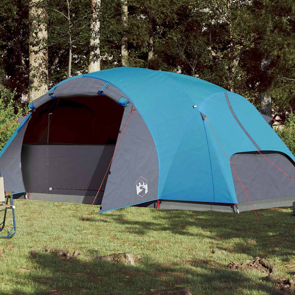 VidaXL tente familiale crossvent 8 personnes imperméable bleu