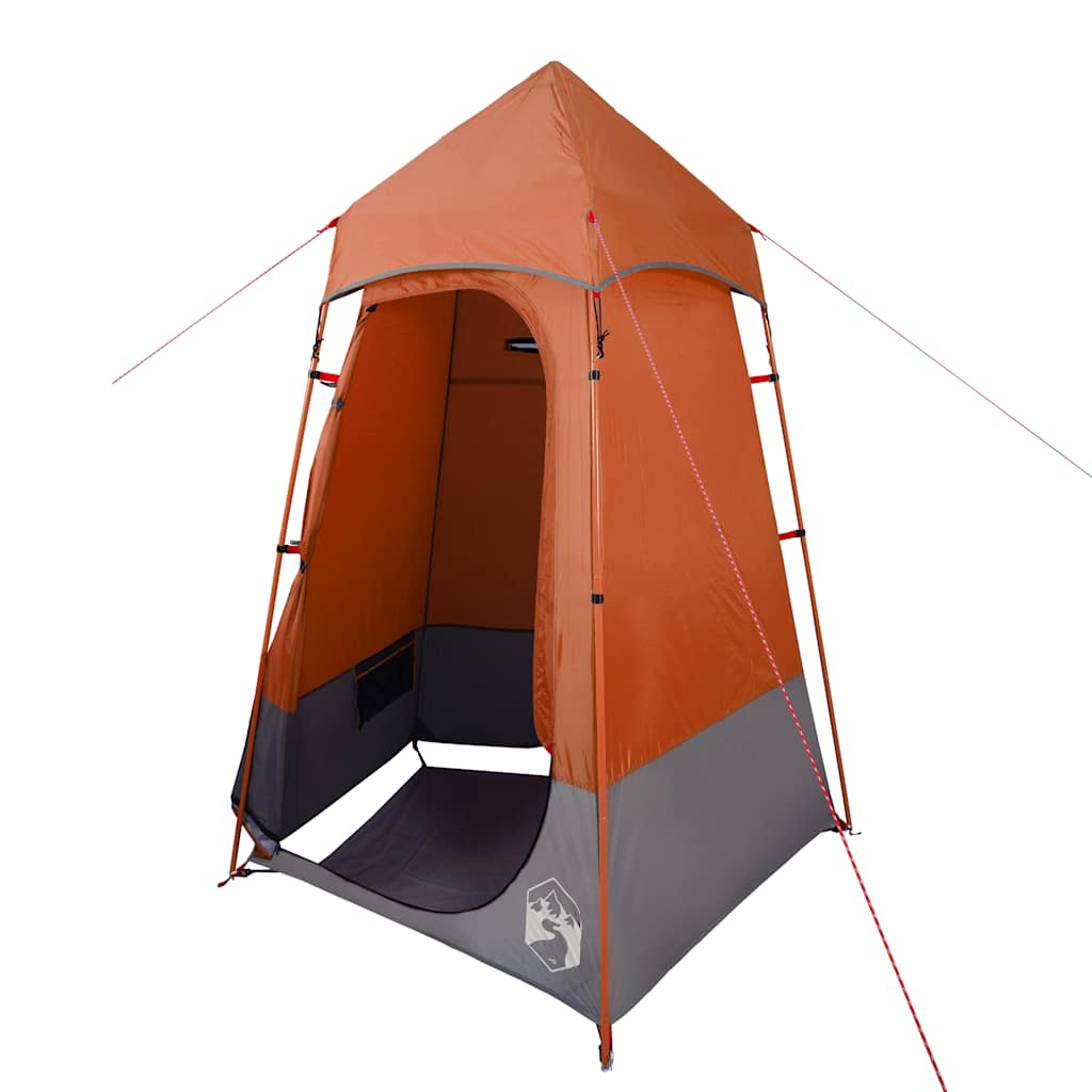 Tente de toilette VidaXL imperméable orange