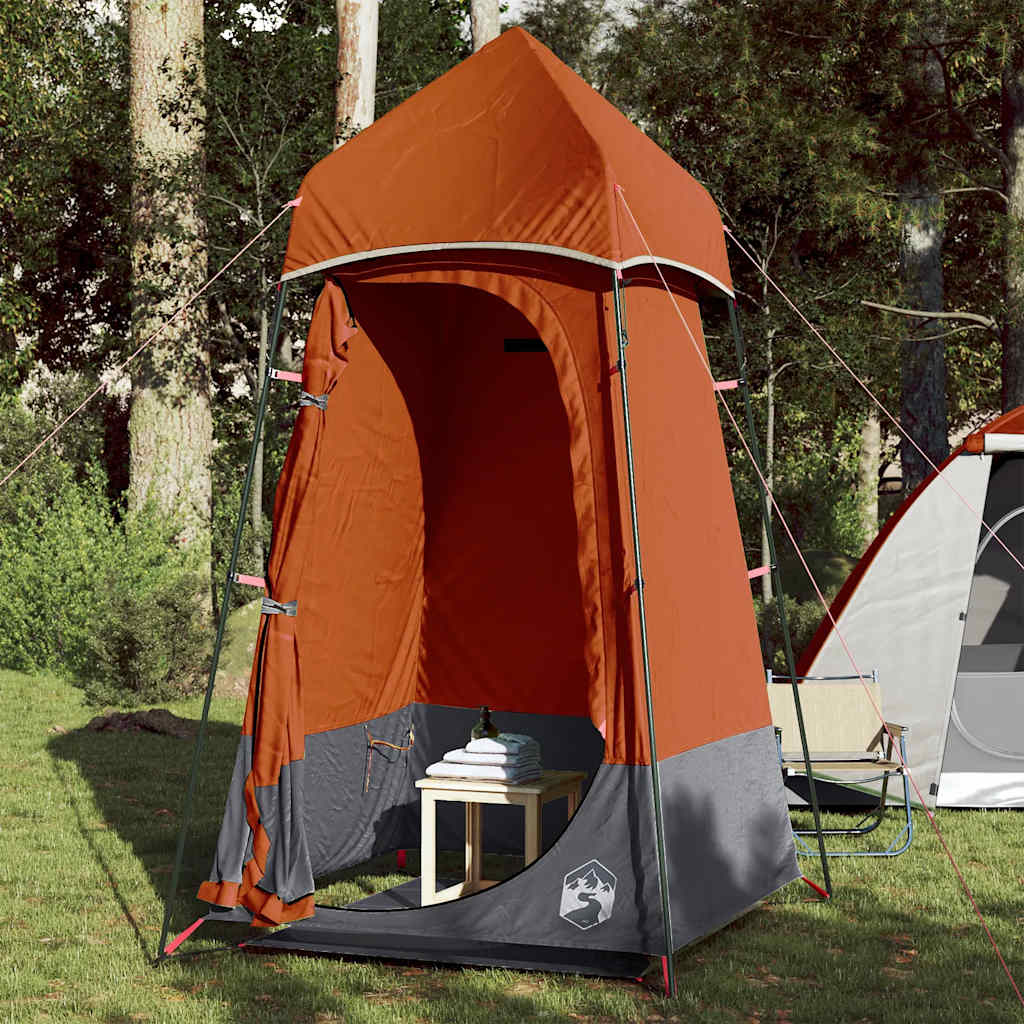 Tente de toilette VidaXL imperméable orange