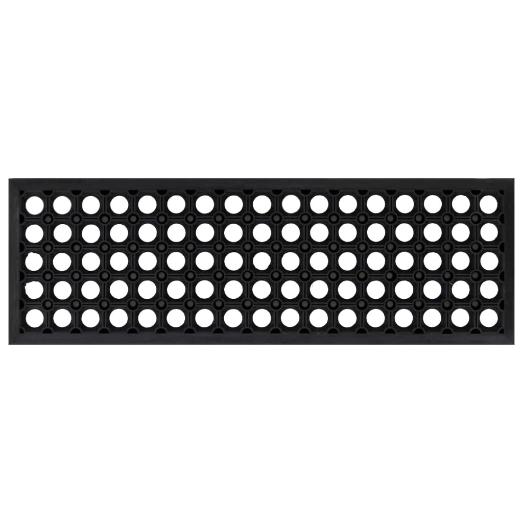 Vidaxx tapis d'escalier 10 pcs 25x75 cm caoutchouc